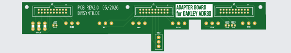 ADR30-Controlpanel PCB