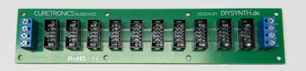 Curetronics Busboard bestückt