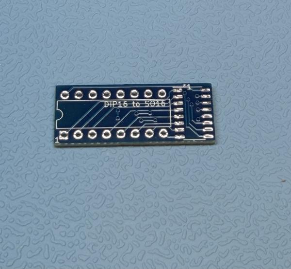 SOIC16 to DIP16 Adapter REV2